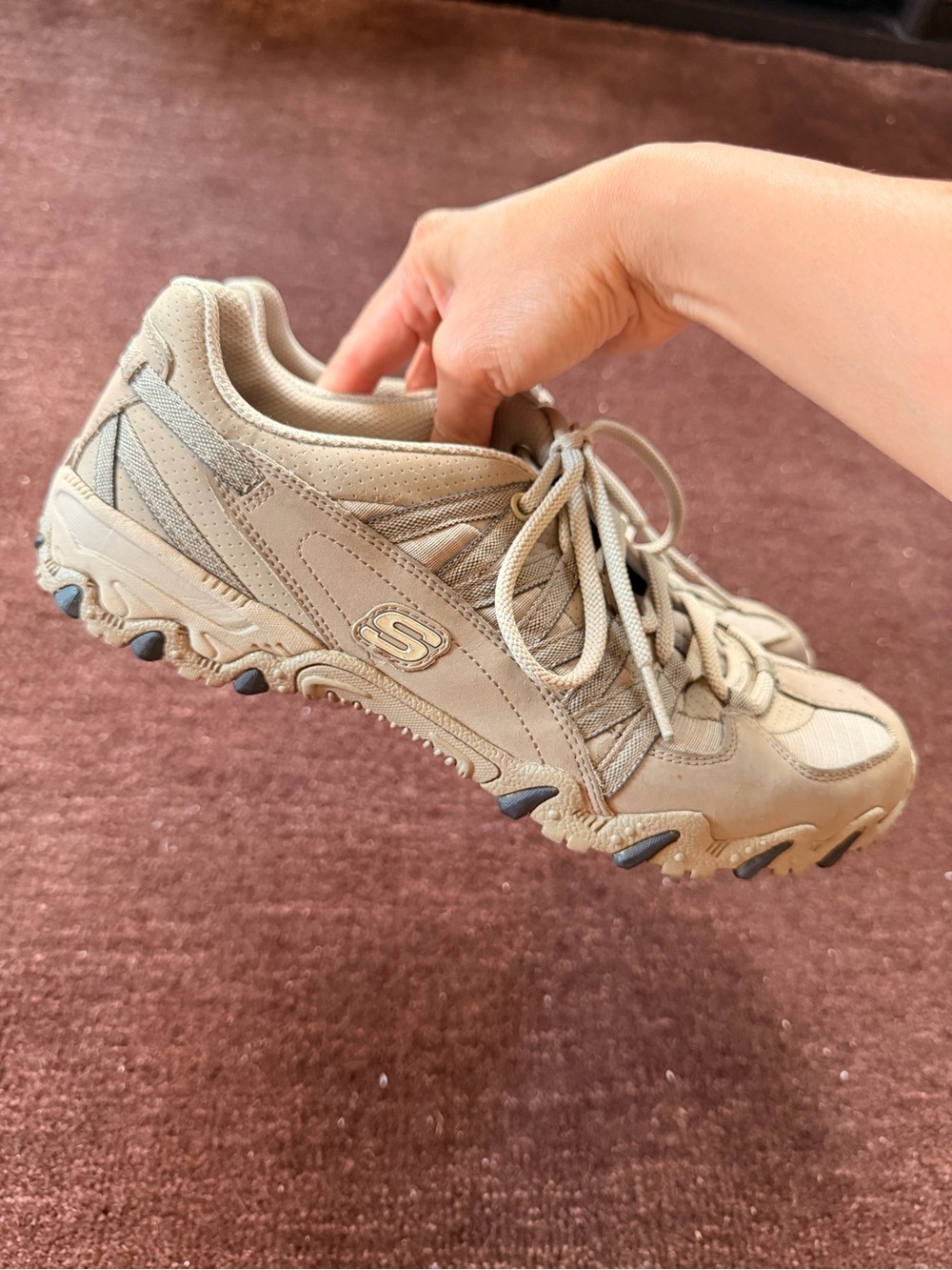 Skechers Women’s sz 9 Leather Lace Up Shoes